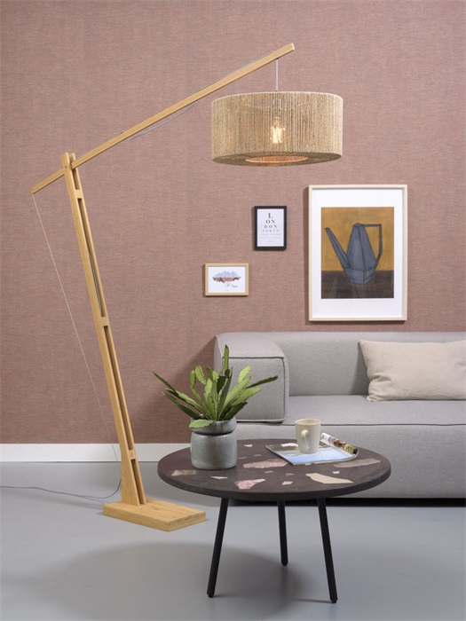 Lampa podłogowa IGUAZU 50×22 naturalna duża