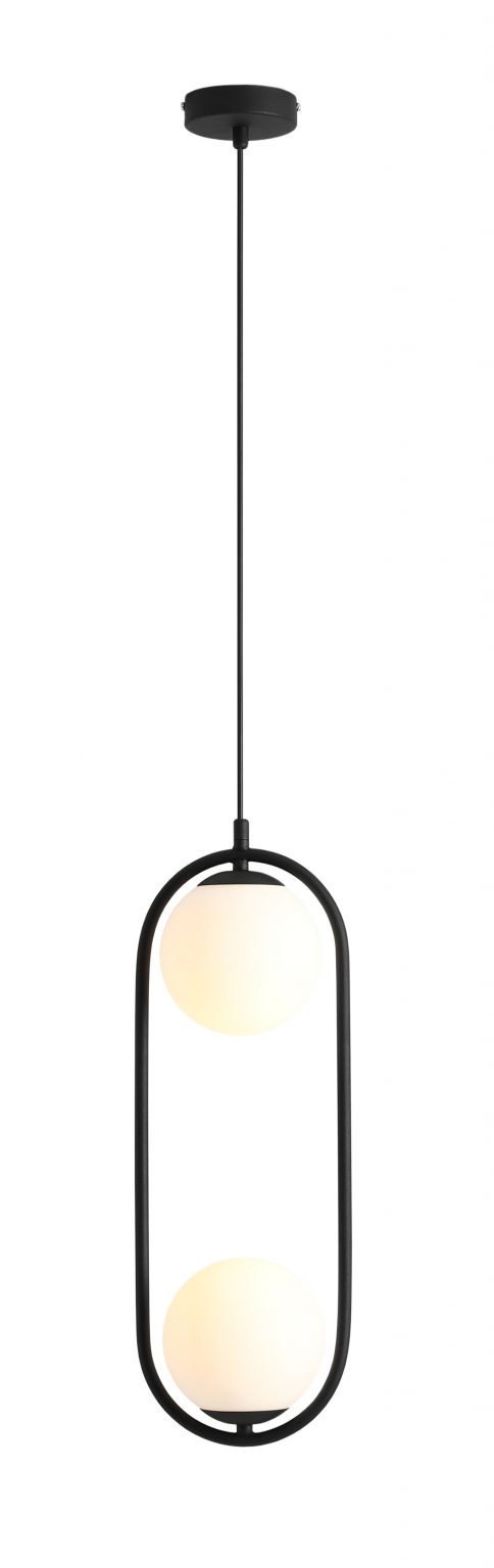 LAMPA WISZĄCA RIVA 2 BLACK LAMPA WISZĄCA RIVA 2 BLACK