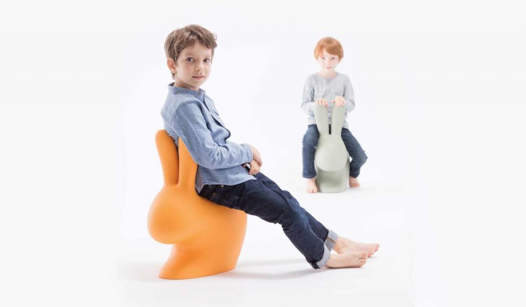 Krzesło RABBIT BABY pomarańczowy