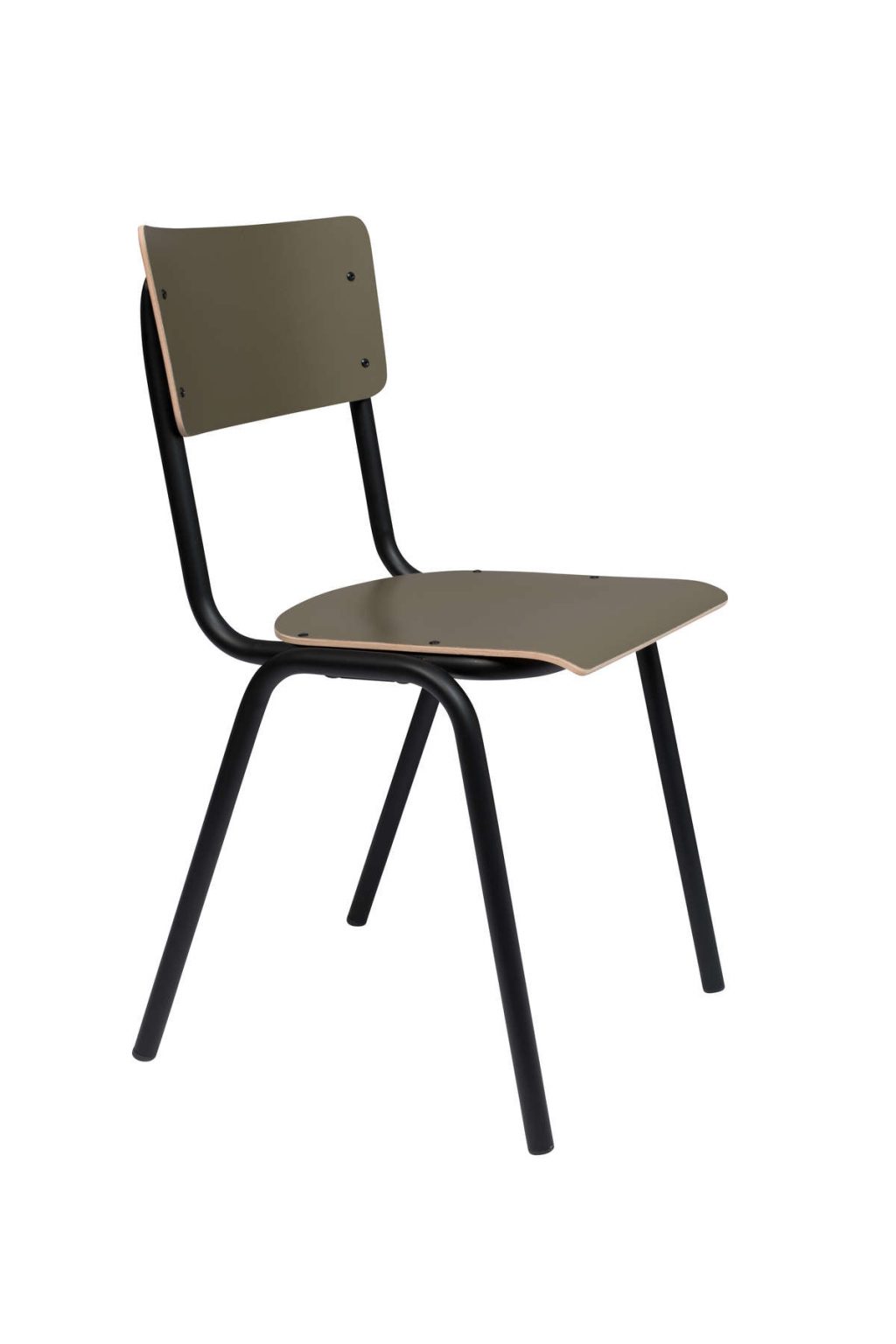 Krzesło BACK TO SCHOOL oliwkowy mat