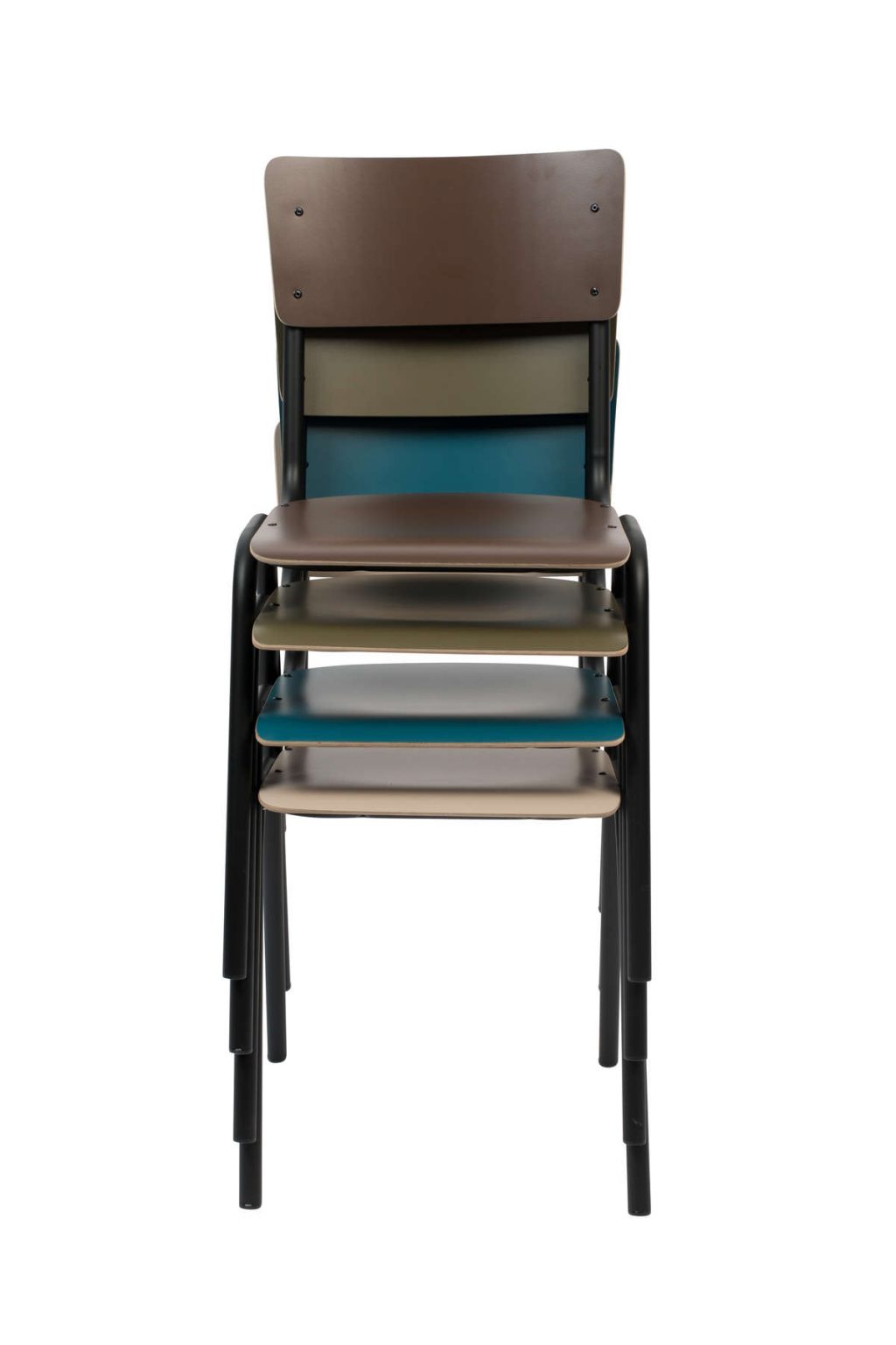 Krzesło BACK TO SCHOOL niebieski mat