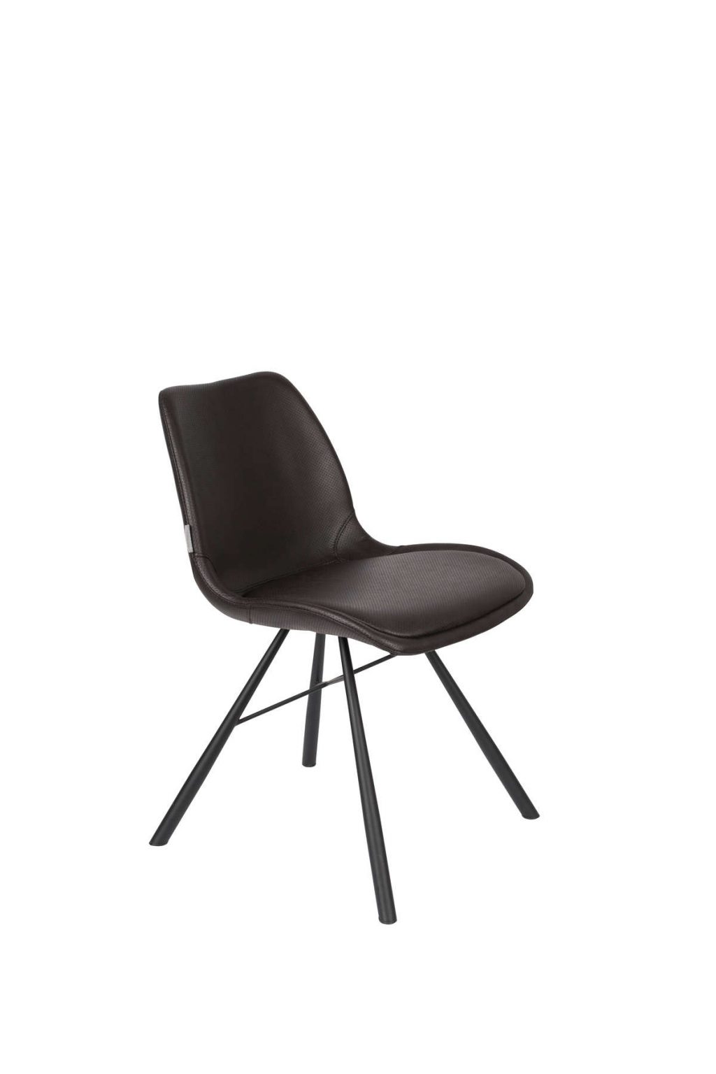 Krzesło BRENT AIR czekoladowo-czarny