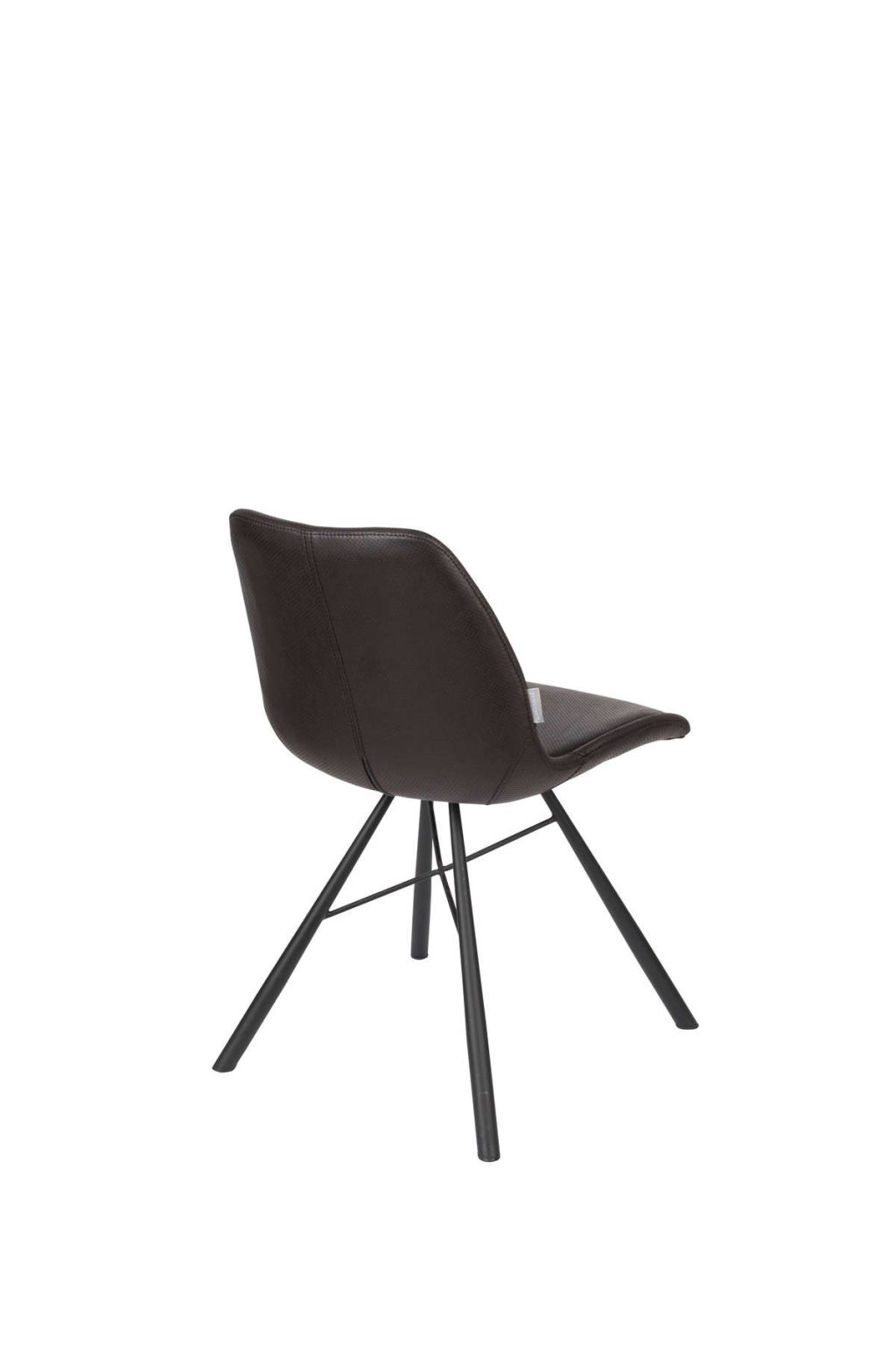 Krzesło BRENT AIR czekoladowo-czarny