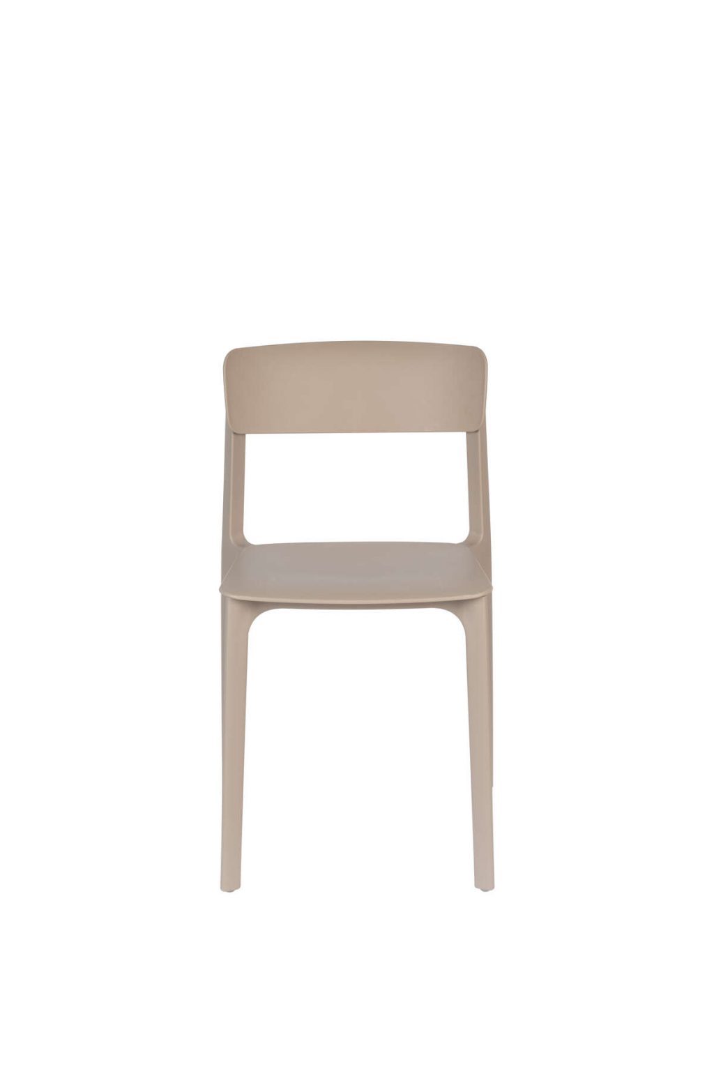 Krzesło CLIVE jasno brązowe