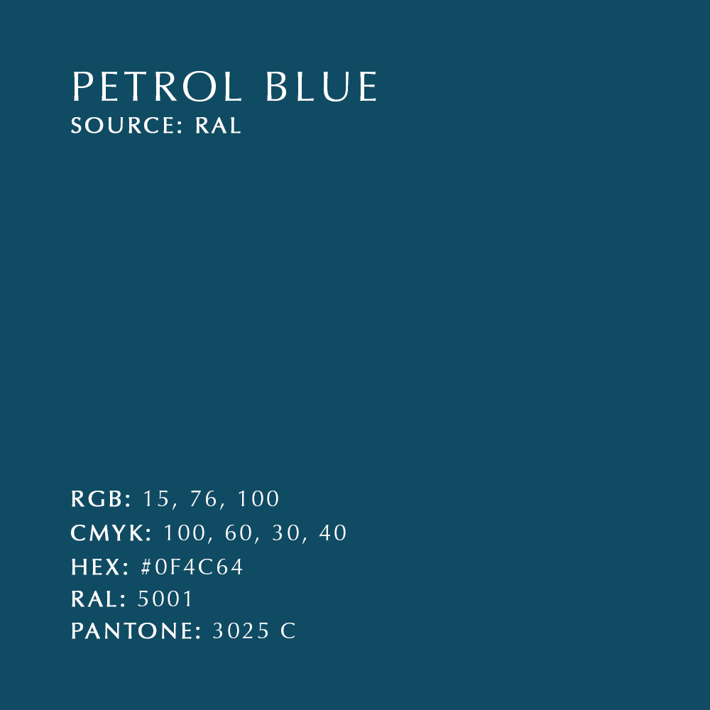 Lampa Asteria petrol / steel top UMAGE – niebieski petrol / stalowy dekor
