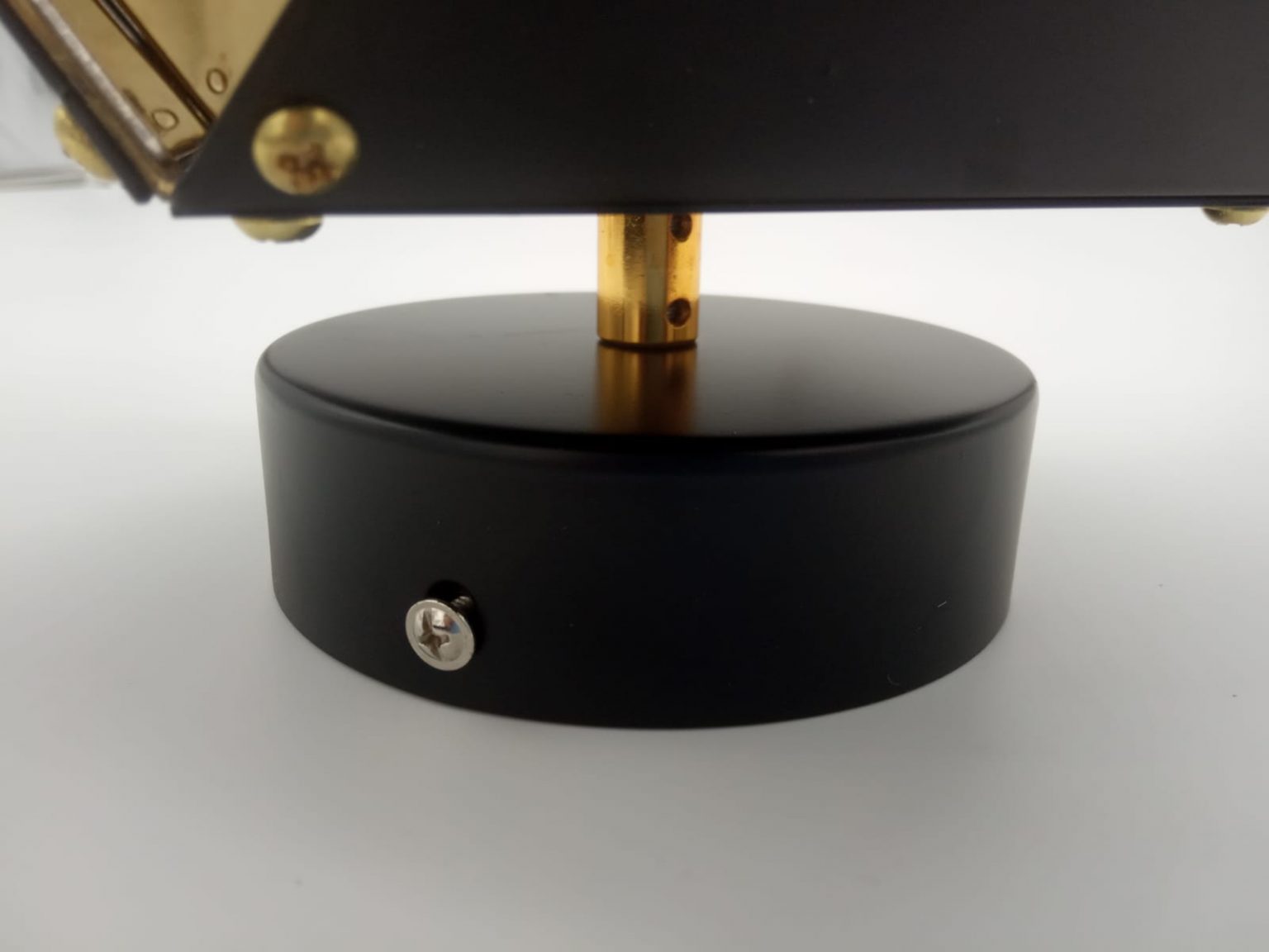 Lampa ścienna NEW GEOMETRY-1 czarno złota 15,5 cm