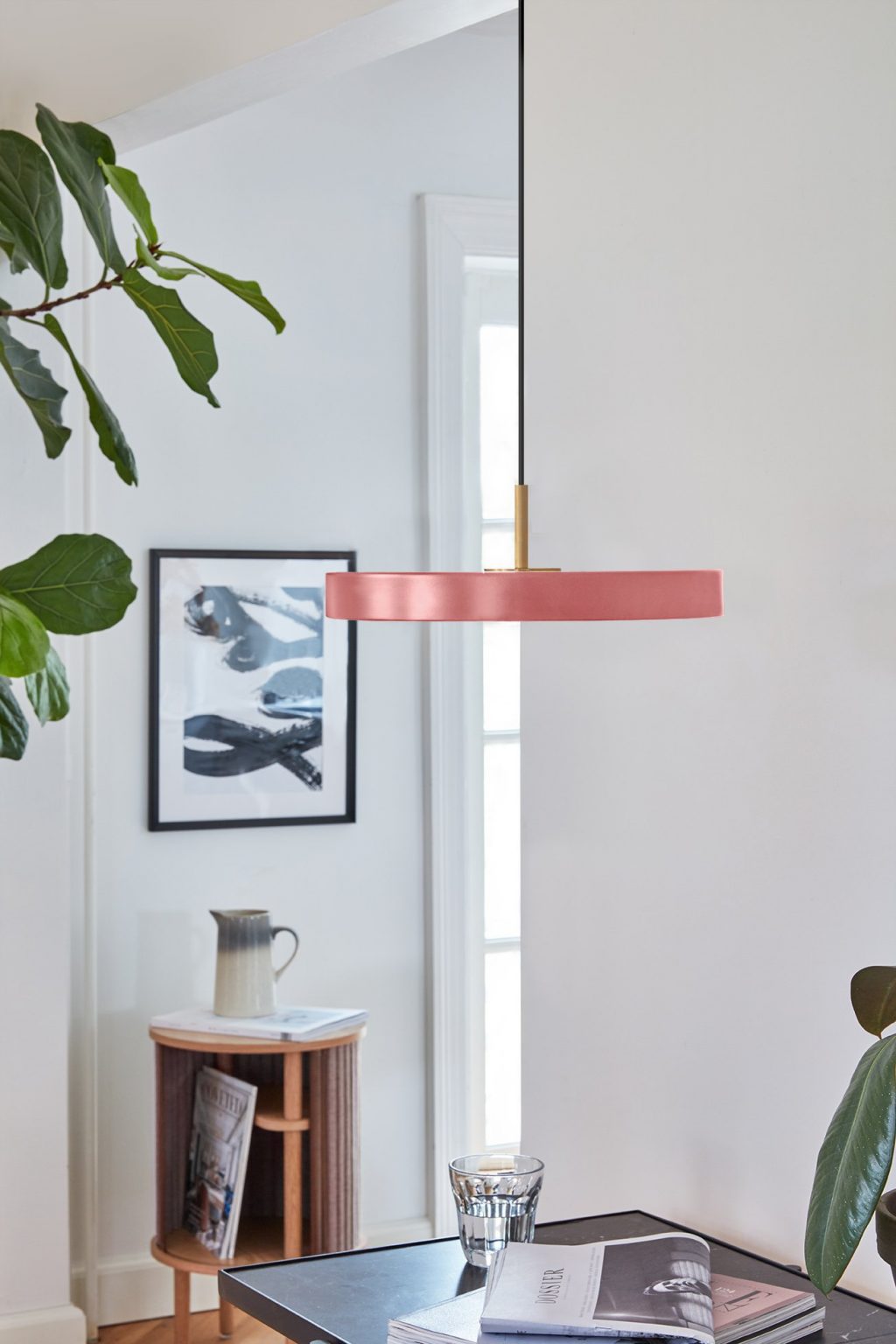 Lampa Asteria mini nuance rose UMAGE - blado różowa