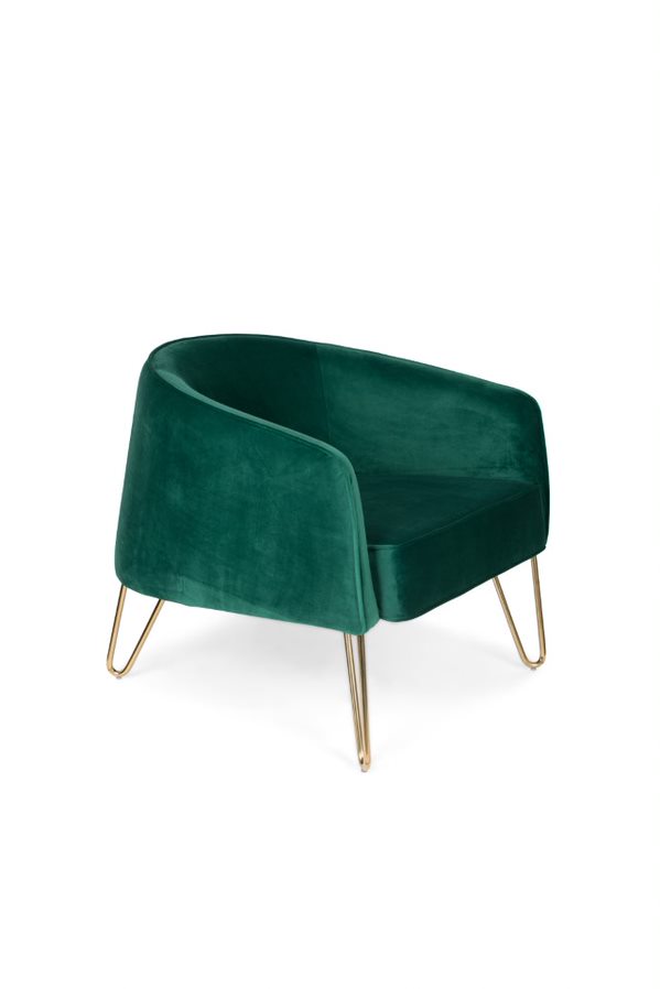 Fotel lounge QUEENALICIOUS zielony