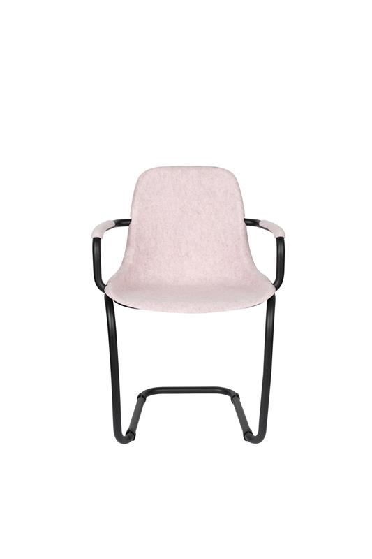 Krzesło do jadalni THIRSTY jasno różowy