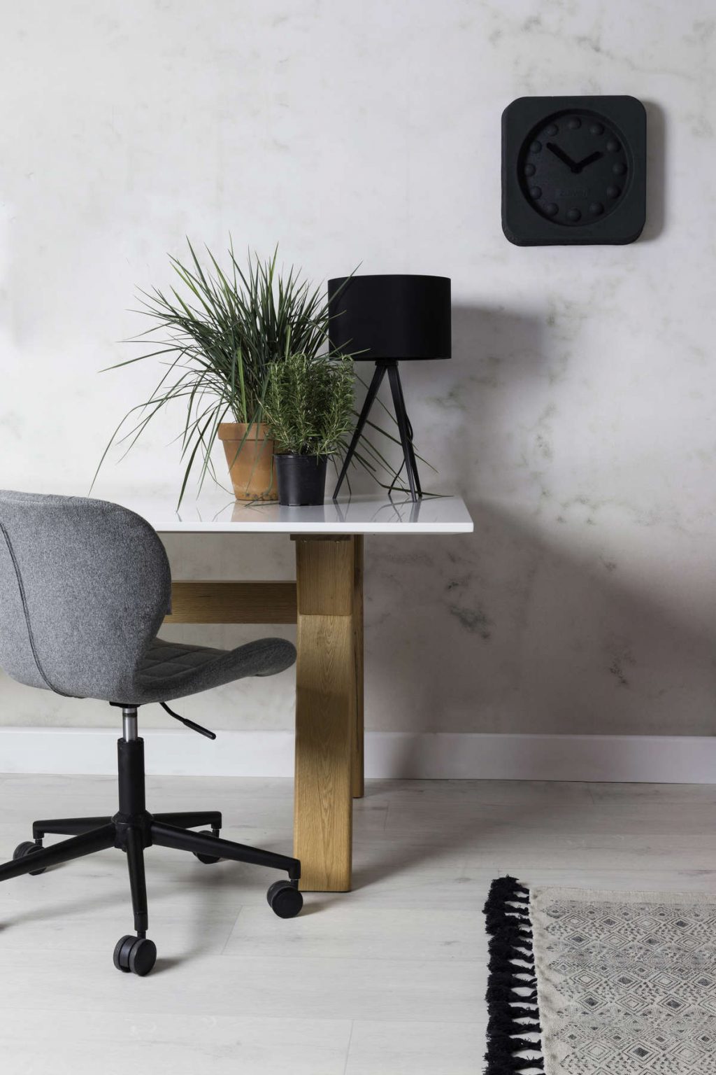 Krzesło biurowe OMG czarno/szare