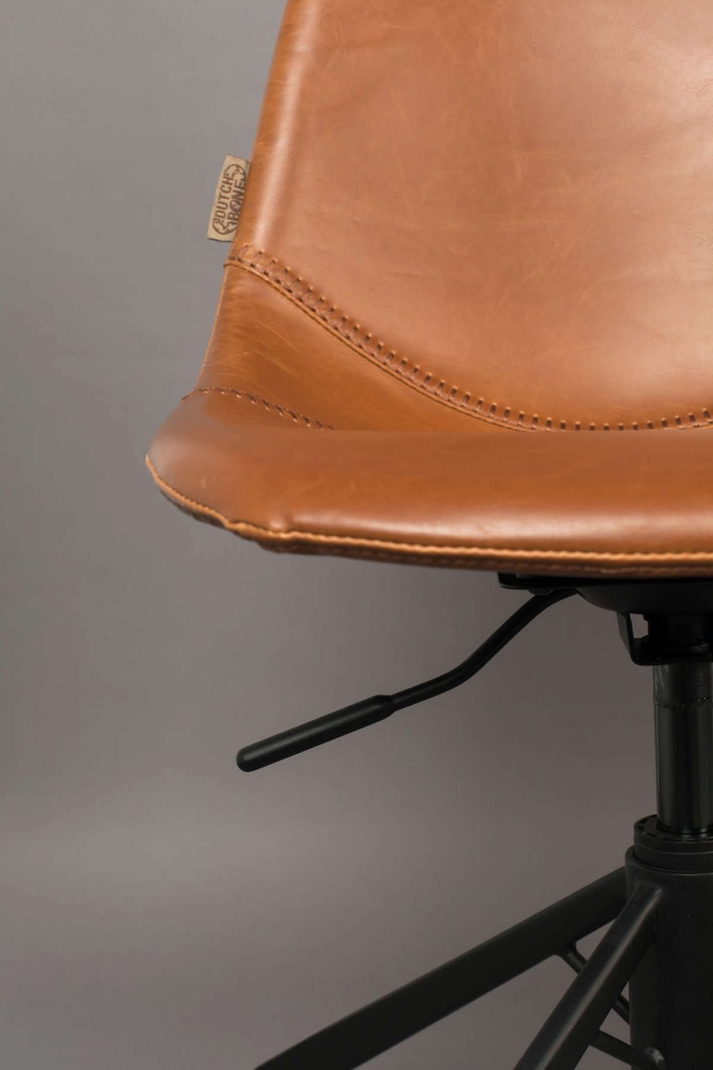 Krzesło biurowe Franky brązowe