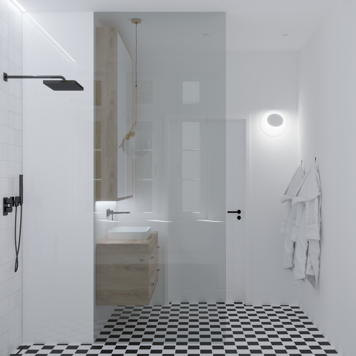 Lampa ścienna PILLS L biała 30cm Lampa ścienna PILLS L biała 30cm