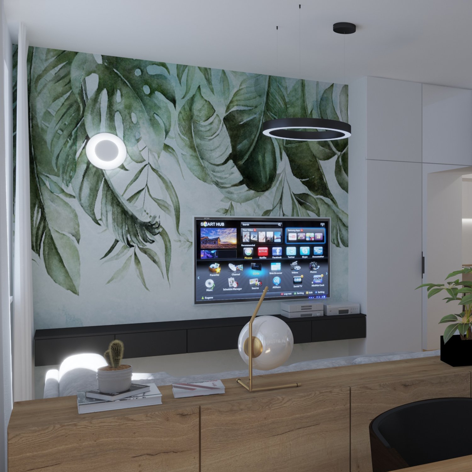 Lampa ścienna PILLS L biała 30cm Lampa ścienna PILLS L biała 30cm