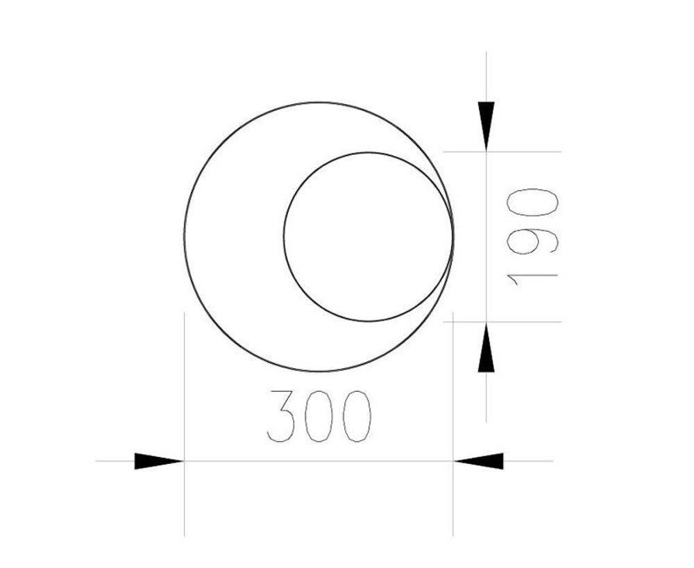 Lampa ścienna PILLS L biała 30cm Lampa ścienna PILLS L biała 30cm