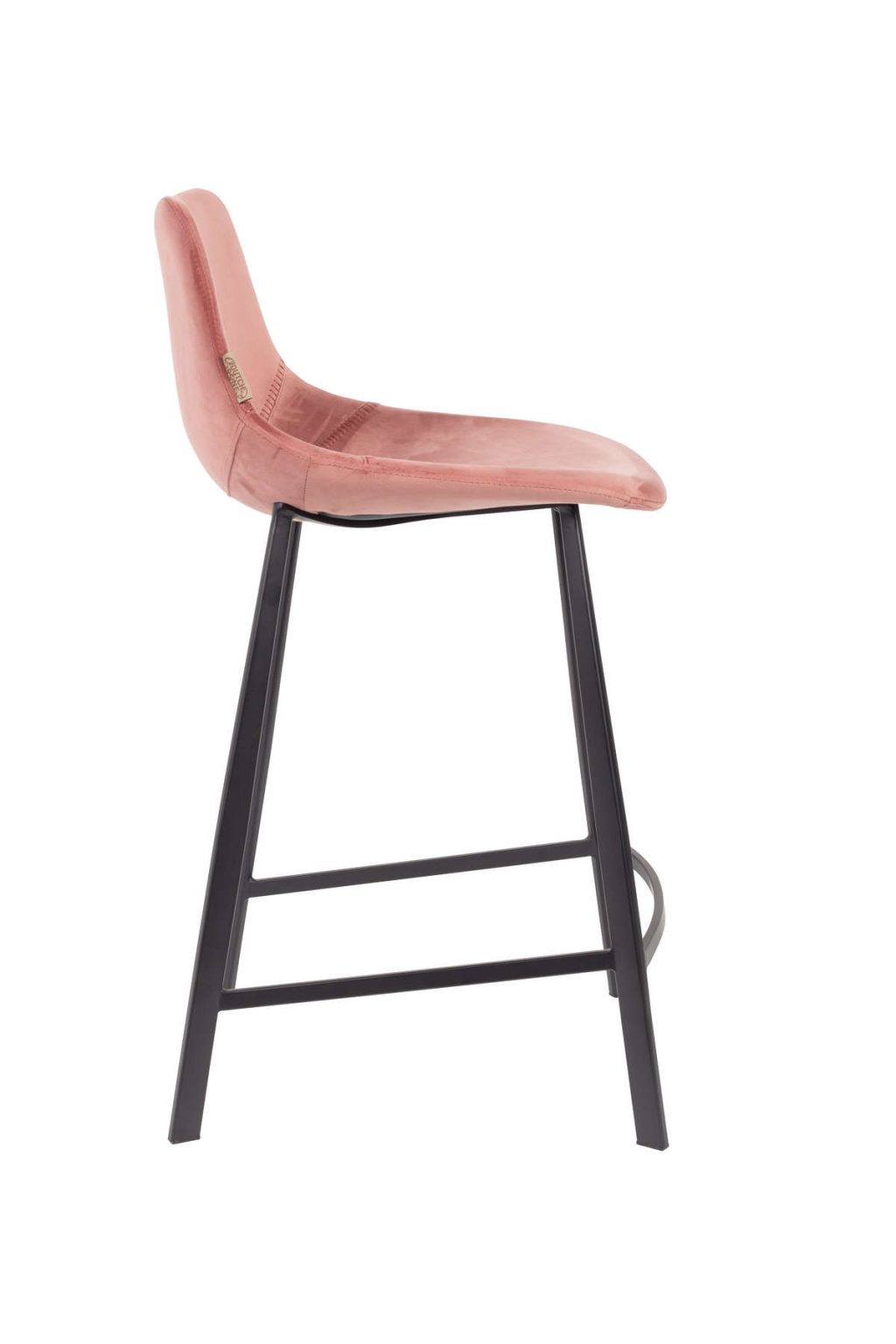 Krzesło barowe 65 Franky różowe