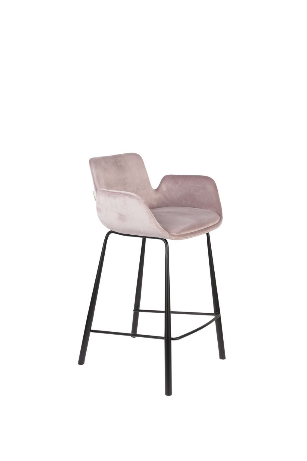 Krzesło barowe BRIT różowe