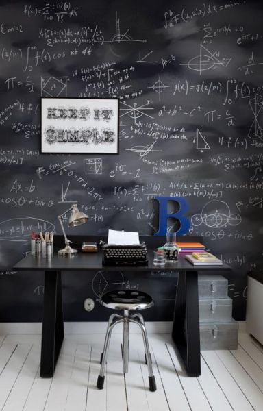 Fototapeta Black Board – The art of learning