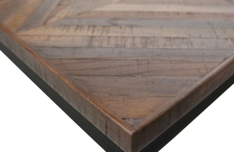 Stół drewno/metal, 220x90cm