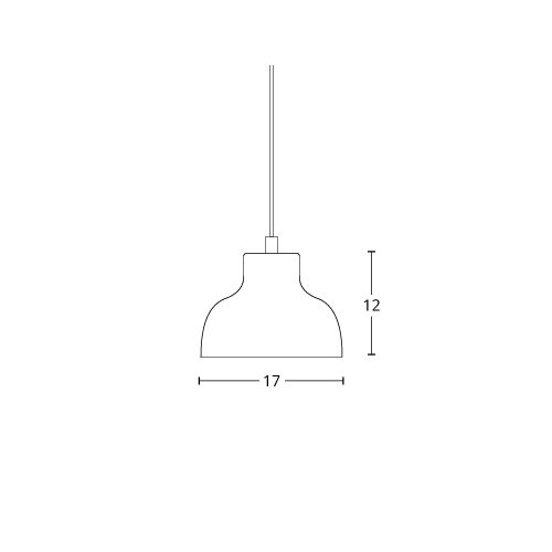 Lampa wisząca ZAVA Coco 1 Lampa wisząca ZAVA Coco 1
