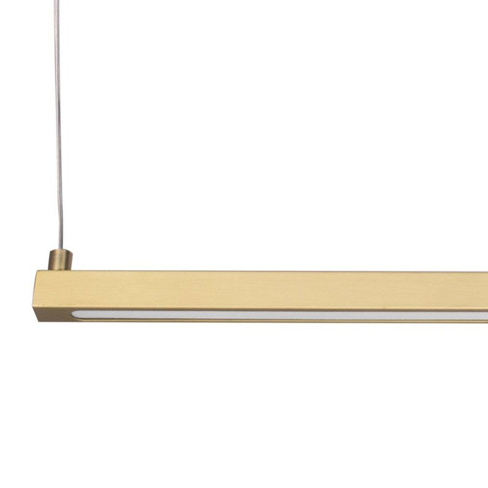 Lampa wisząca BEAM-120 LED złota 120 cm