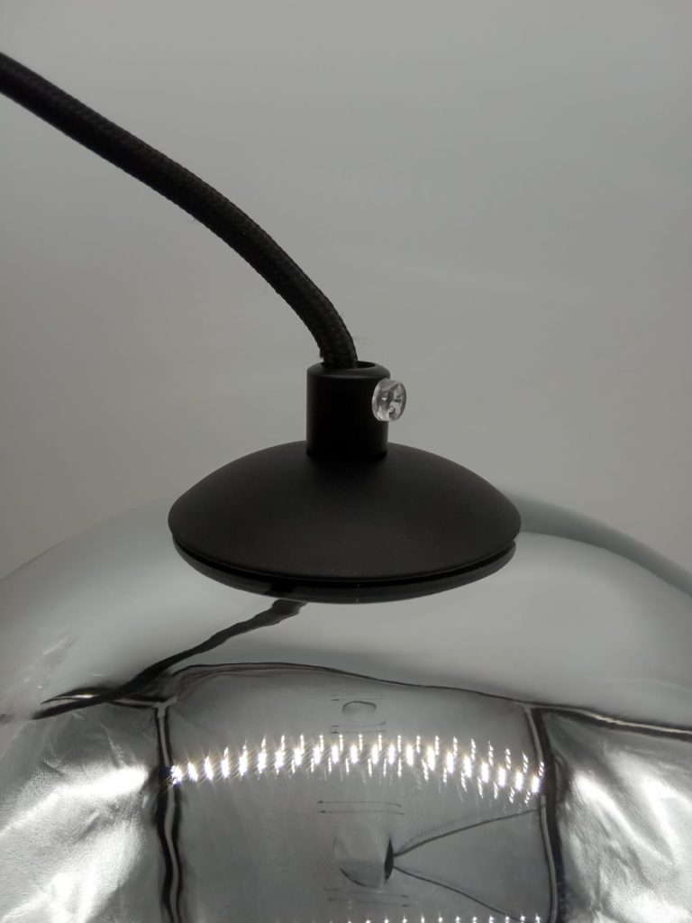 Lampa wisząca MIRROR GLOW – L chrom 40 cm