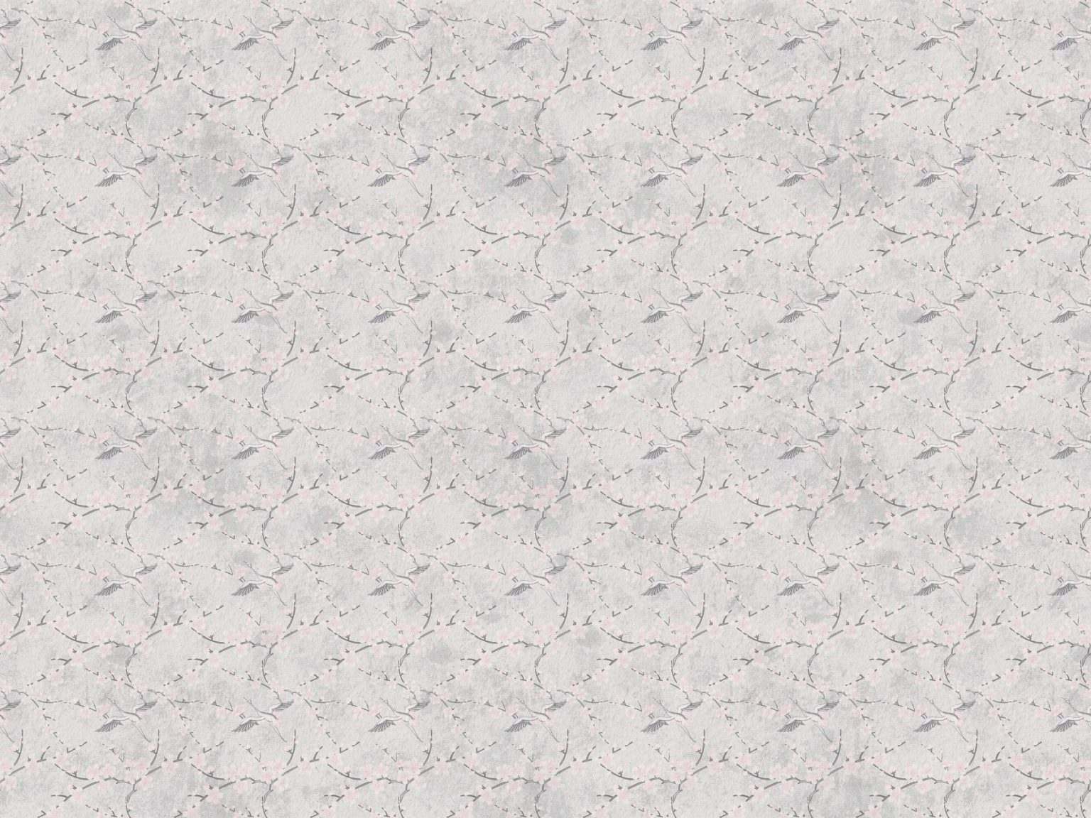 Tapeta Sakura light grey