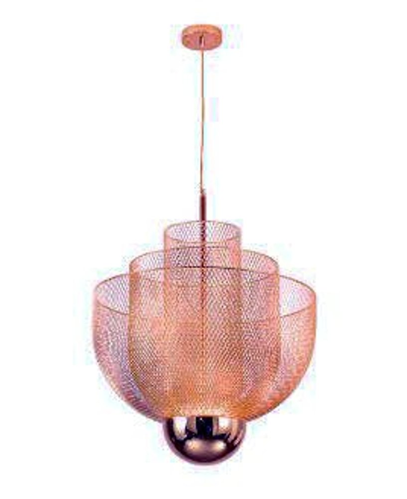 Lampa wisząca MESH BRASS LED miedziana 60 cm