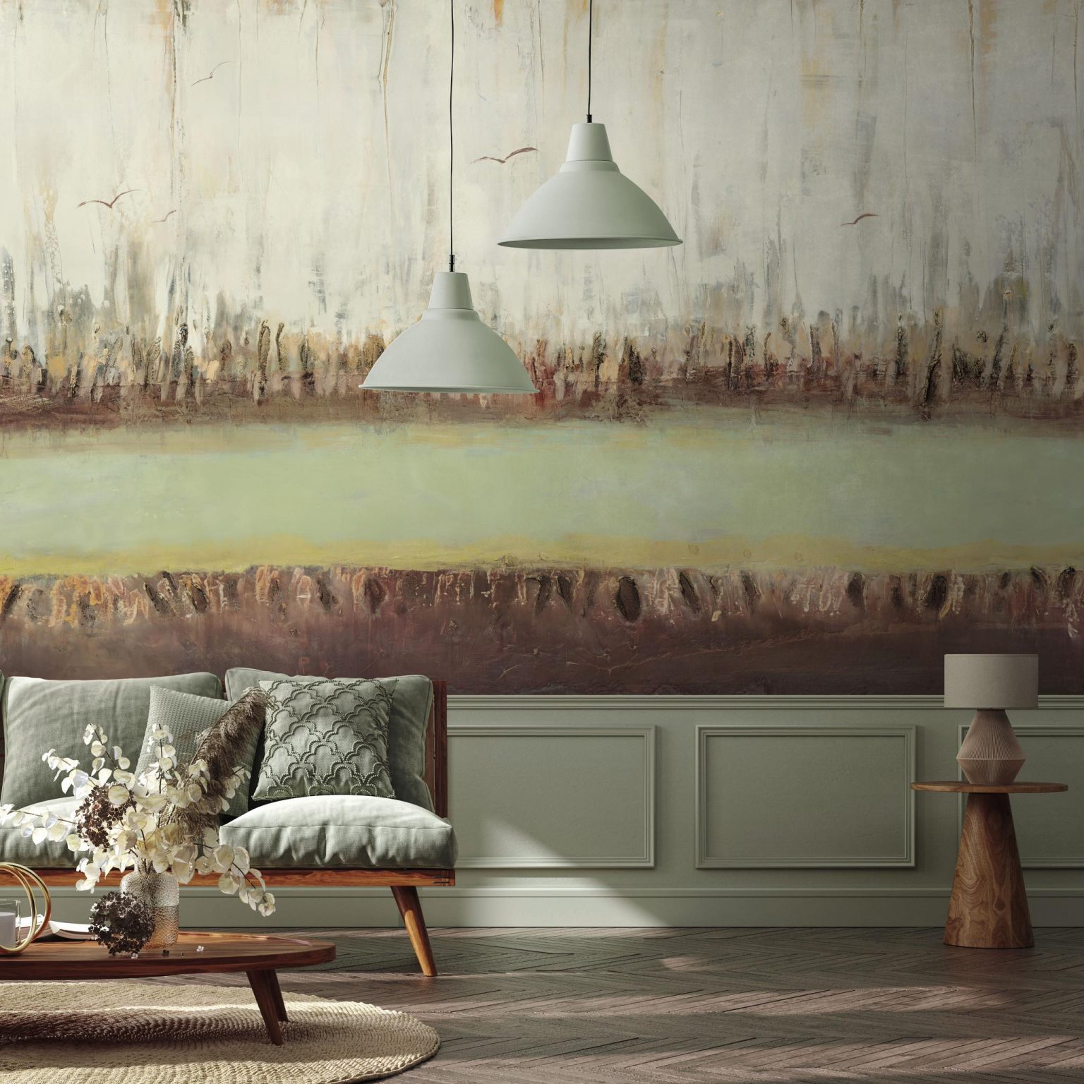 Pistacchio - Tapeta w standaryzowanych rolkach