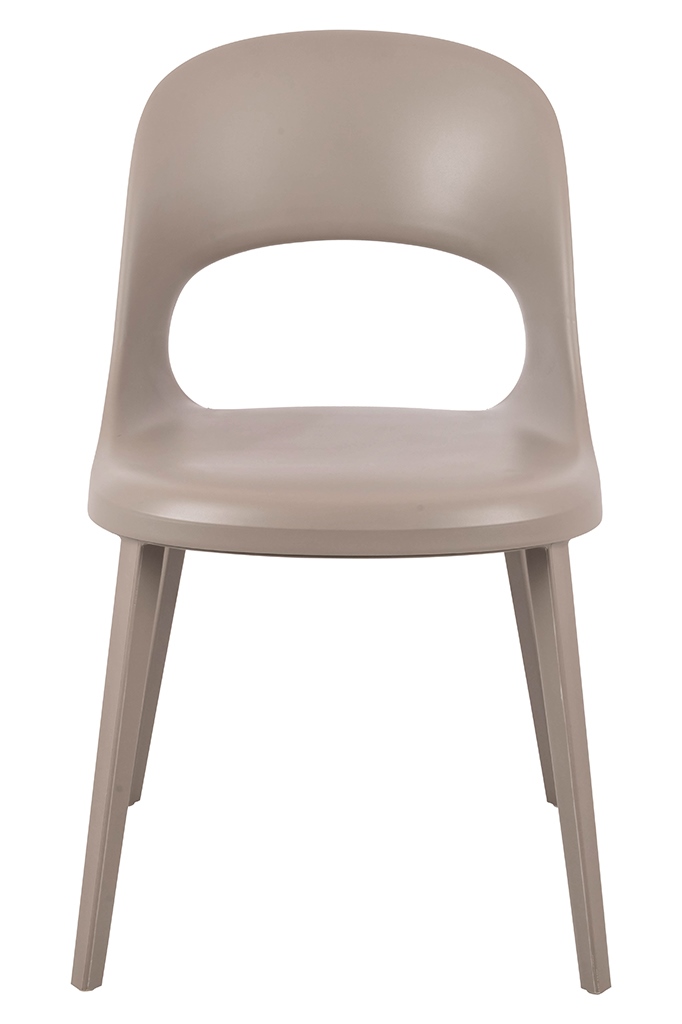 Krzesło BUKO szare – polipropylen