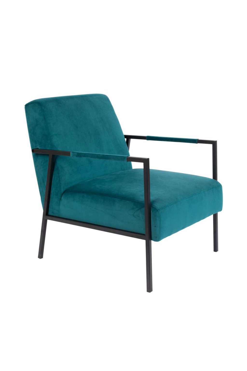 Fotel lounge WAKASAN niebieski