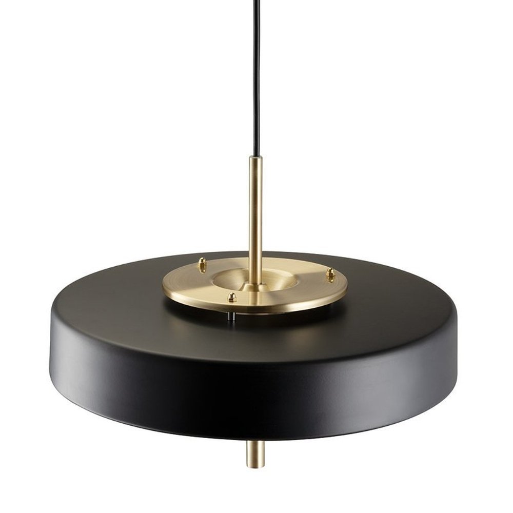 Lampa wisząca ARTDECO czarno – złota 35 cm