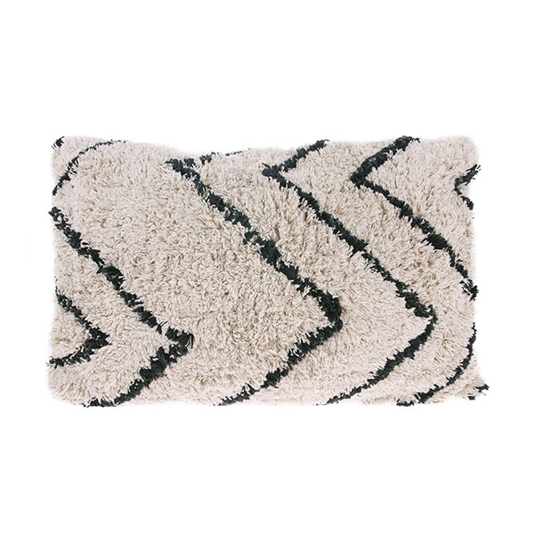 Poduszka bawełniana zigzag (40×60)