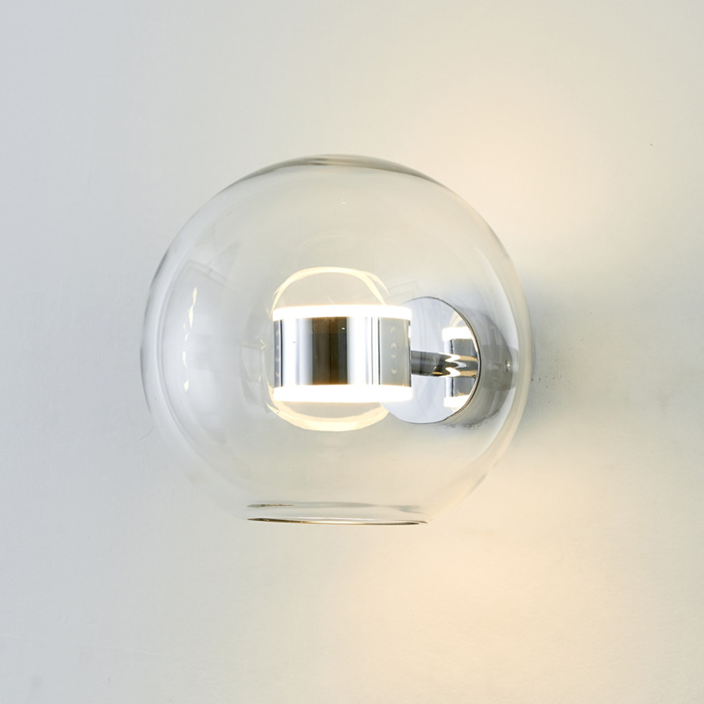 Lampa ścienna BUBBLES -1W LED chrom 3000 K