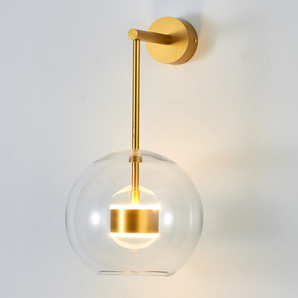 Lampa ścienna BUBBLES -1WL LED złota 3000 K