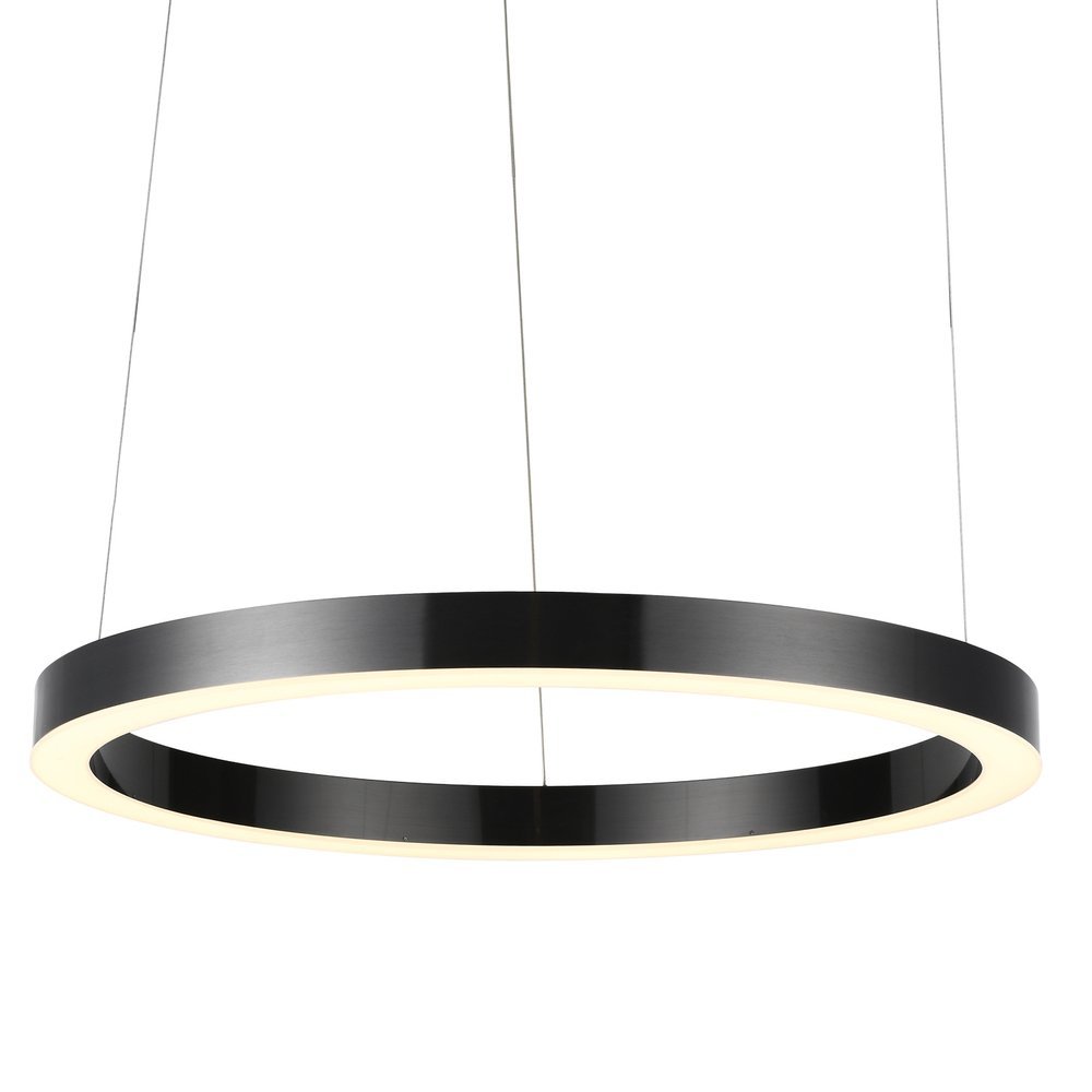 Lampa wisząca CIRCLE 100 LED tytanowa 100 cm