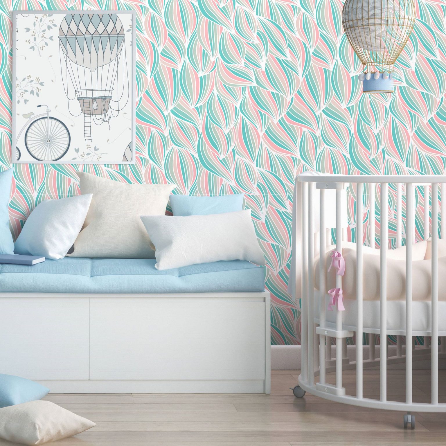 Tapeta Rainbow Leaves