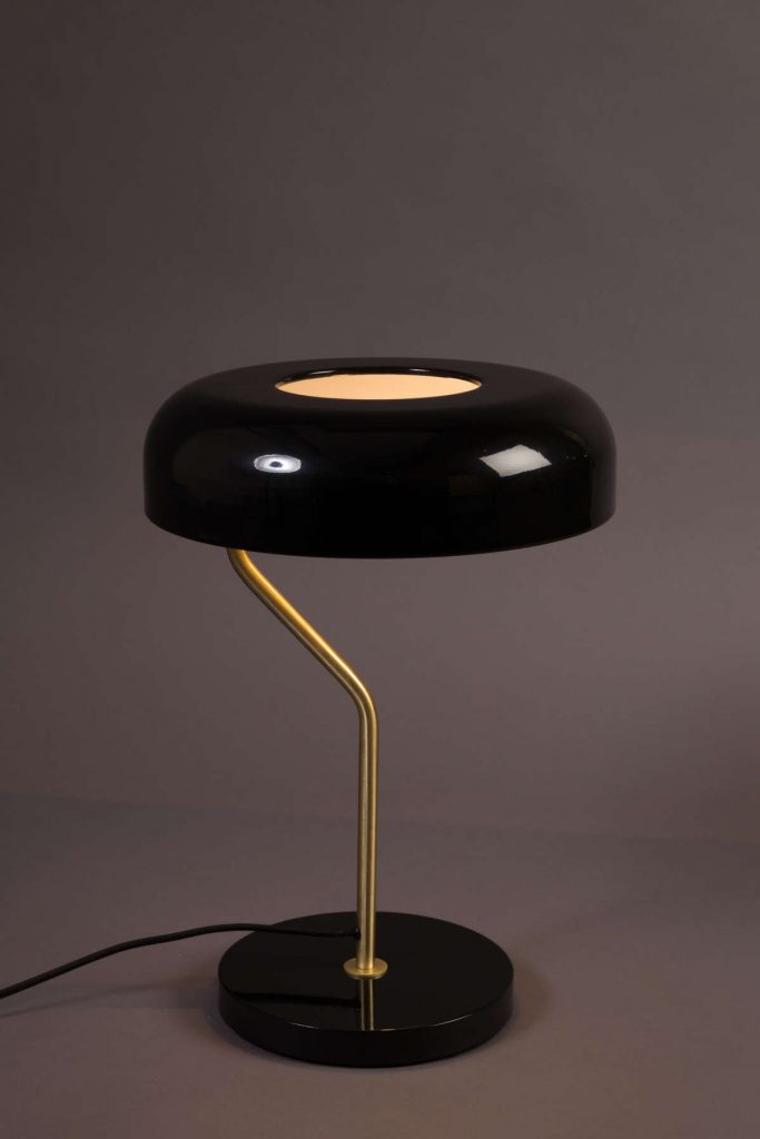 Lampa stołowa ECLIPSE czarna – Dutchbone