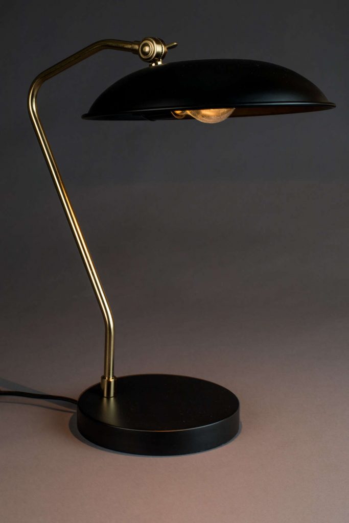 Lampa biurkowa Liam czarna