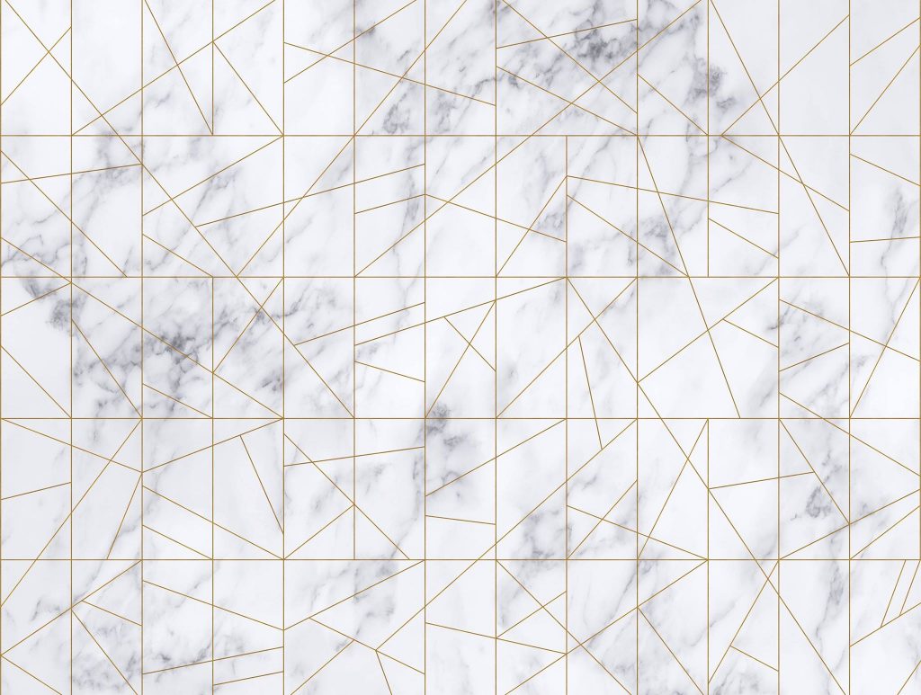 Tapeta Marble Veins Gold