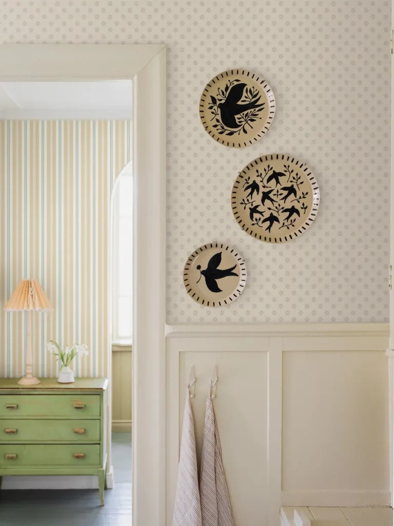 Tapeta Nordic Folk Skogsstjarna 5807