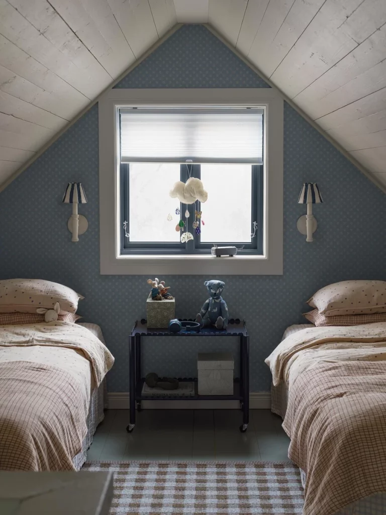 Tapeta Nordic Folk Skogsstjarna 5808