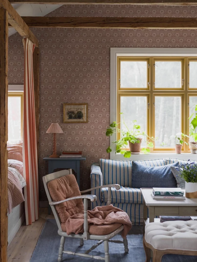 Tapeta Nordic Folk Nyponros 5812