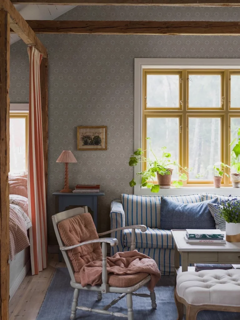 Tapeta Nordic Folk Nyponros 5814