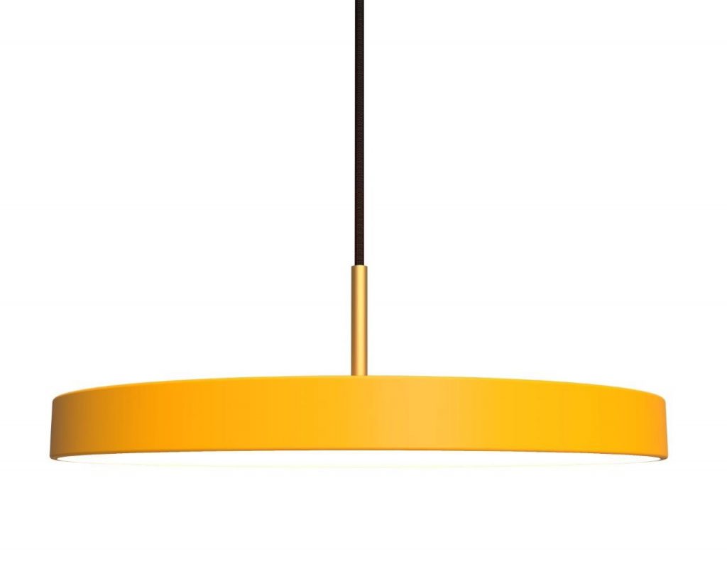 Lampa Asteria saffron UMAGE – szafranowy żółty