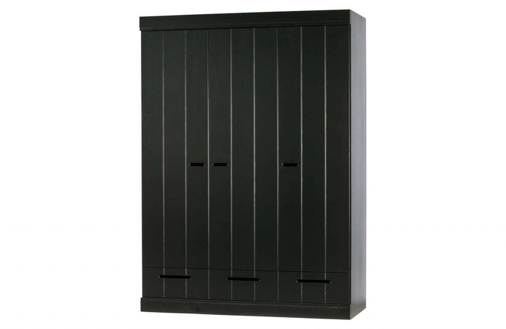 Szafa CONNECT 3-doors/drawer czarna [FSC]