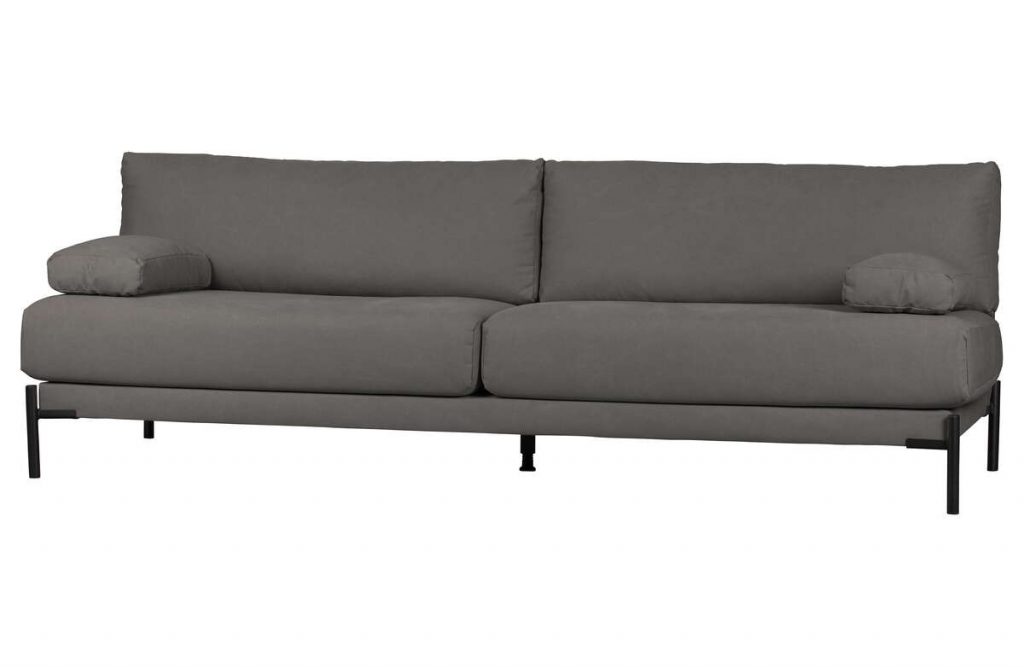 Sofa SLEEVE 3-seater canvas anthracite