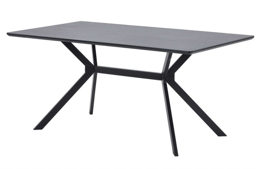 Stół BRUNO czarny 160x90cm MDF