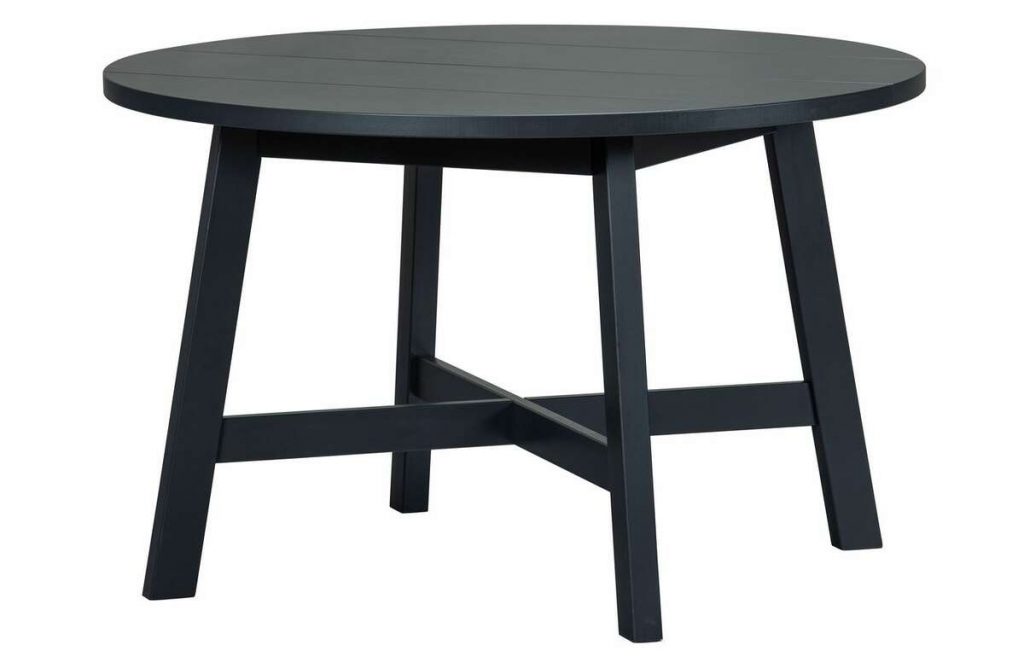 Stół Benson Ø120cm sosna, czarny