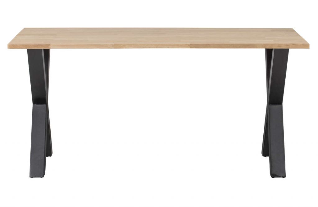 Stół TABLO dębowy [FSC] 160×90 z noga X