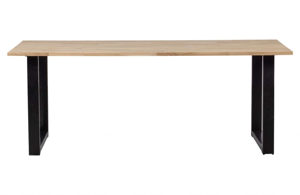 Stół TABLO dębowy [FSC] 200×90 z noga U